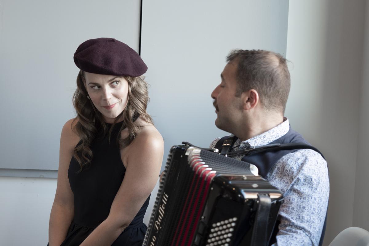 French Squeeze performing during a sponsored showcase